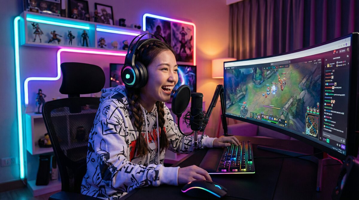 撸撸社游戏视频直播